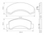 Imagen de PASTILLAS DE FRENO FORD EXPLORER 4.0/RANGER 4.0 1991-1997